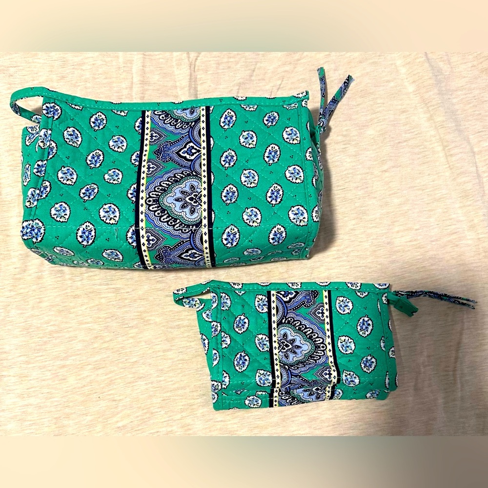 Vera Bradley Cotton Cosmetic Bags